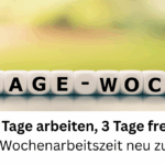 Gesundes Arbeiten - 4 oder 5 Tage Woche?